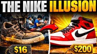 Thumbnail: How Nike Sells $20 Shoes for $200 (The Marketing Scam Explained)