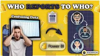Thumbnail: Build a Power BI Hierarchy Dashboard (Track Who Reports to Who + Team Performance)
