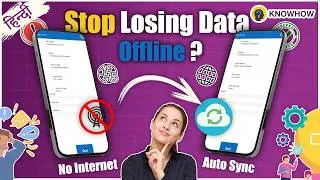 Thumbnail: Build Offline Power Apps That Sync Data Automatically (No Code | Real Business Use Case)