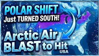 Thumbnail: POLAR SHIFT Just TURNED SOUTH! Arctic Air BLAST to Hit USA | Fall-Like Weather Incoming