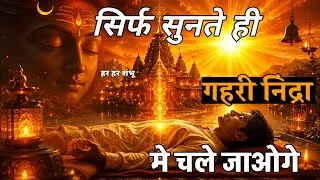 Thumbnail: बस सुनते-सुनते नींद आ जाएगी 🌙 गहरी नींद और शांति | Guided Deep Sleep Meditation Hindi