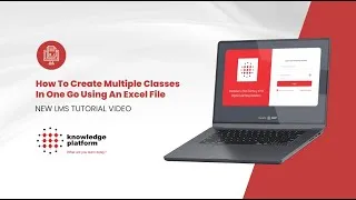 Thumbnail: How to create multiple classes in one go using an excel file? | English