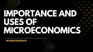Thumbnail: Importance and use of Microeconomics