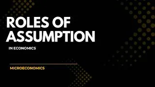 Thumbnail: Roles of Assumption in Economics