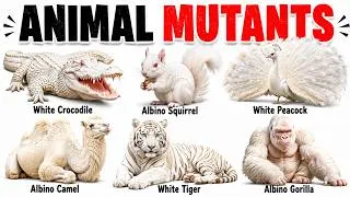 Thumbnail: Every Rare Albino Animal Explained in 8 Minutes