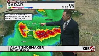 Thumbnail: Storms may bring heavy rain and flooding to burn scars near Ruidoso