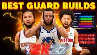Thumbnail: These 3 GUARD BUILDS Are Taking Over NBA 2K27 | Honest Breakdown | Best Build 2K27