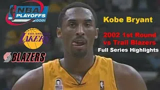 Thumbnail: Kobe Bryant 2002 1st Round Full Series Highlights vs Blazers