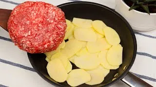 Thumbnail: Potatoes and ground beef! Easy and delicious one pan meal!