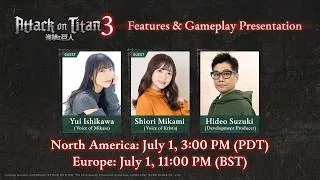 Thumbnail: Attack on Titan 3 - Features & Gameplay Presentation