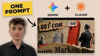 Thumbnail: I 100% Automated Vox-Style Motion Graphics (Claude Code + Omni)