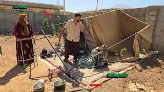 Thumbnail: The husband is angry after breaking the first wife's leg and destroys the second woman's tent