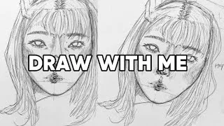 Thumbnail: DRAW WITH ME! ✏️☕️| Chill, Study, Draw | Art Block :/