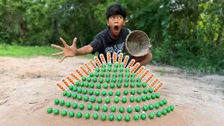 Thumbnail: Survival Skills: SMART idea and USEFUL with Brother in forest #bushcraft #camping #outdoors