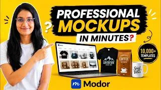 Thumbnail: Create Mockups Using AI in Minutes | Modor