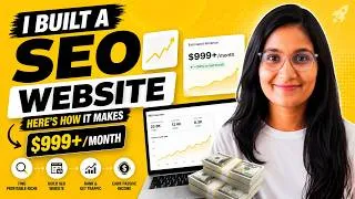 Thumbnail: Build, Test & Deploy an AI SEO Audit SaaS with new Google AI Studio (Full Tutorial)