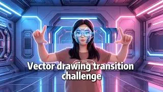 Thumbnail: Vector drawing transition challenge