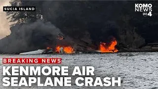 Thumbnail: Kenmore Air seaplane crashes near Sucia Island; all 11 aboard rescued