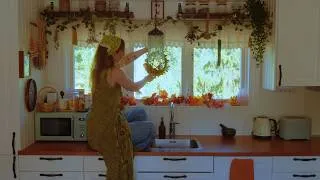 Thumbnail: 🍂 Decorating my Tiny Cottage for Fall   - Silent Vlog #91