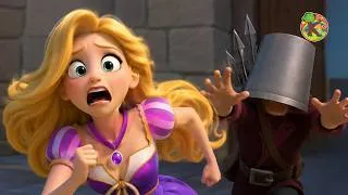 Thumbnail: The Hunter Traps the Gazelle Princess—Can Rapunzel Save Her? 🦌⚔️ | Fairy Tale Cartoon | KONDOSAN