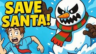 Thumbnail: Saving Santa Kids Movement Adventure | Brain Break | PE Workout