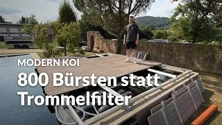 Thumbnail: Uwes 24.000l Bürstenfilteranlage | Modern Koi Blog #8321