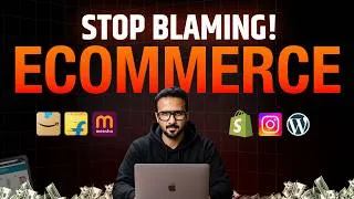 Thumbnail: Why New Ecommerce Sellers Struggle and Blame Amazon, Flipkart & Meesho ✅