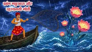 Thumbnail: दबंग मछुआरा और रहस्यमयी मोती | Hindi Animated Drama | Village Adventure Story | Koo Koo TV