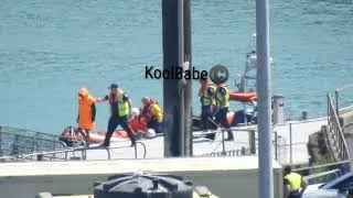Thumbnail: RNLI was called out for two migrants that rowed over July 25th