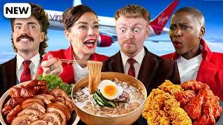 Thumbnail: British Cabin Crew tries Real Korean Food for the First Time!