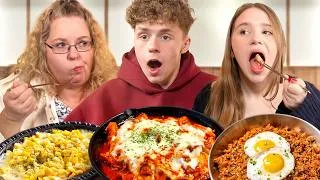 Thumbnail: British High Schooler Feeds His Family REAL Korean Food 🇰🇷