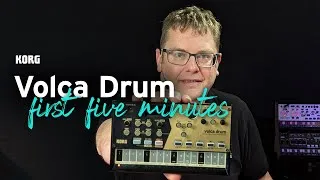 Thumbnail: Volca Drum unboxing and setup - your first five minutes