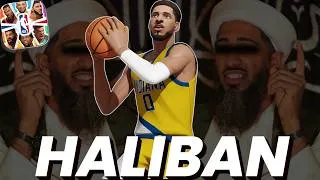 Thumbnail: #2 RANKED! Is Tyrese Haliburton OVER-RATED? | Dunk City Dynasty Gameplay