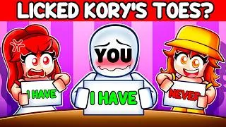 Thumbnail: YOU Played NEVER HAVE I EVER with YANDERE GIRL in Roblox