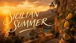Thumbnail: Sicilian Sun & Italian Chill 🇮🇹 | Relaxing Acoustic Guitar, Accordion & Mandolin