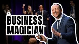Thumbnail: Kostya Kimlat, The Business Magician | Keynote Speaker Reel | Fooled Penn & Teller