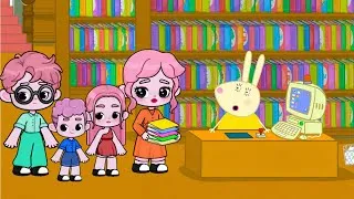Thumbnail: Peppa Pig in Game World | The Library 📚 | Game World 