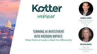 Thumbnail: Why AI Projects Fail: Lessons from the US Army & Kotter | Kotter Webinar