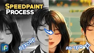 Thumbnail: Digital Art PROCESS! ✨| IBISPAINT X