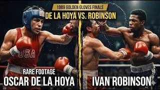 Thumbnail: 16-Year-Old Oscar De La Hoya vs Ivan Robinson | RARE 1989 FOOTAGE. GOLDEN GLOVES FINAL.