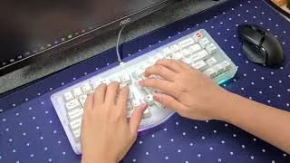 Thumbnail: ERGO - YMDK Wings - Gateron Yellow / TaiHao Mechanical Keyboard ASMR Commission Build 74