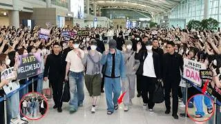 Thumbnail: ARMYs Are Misplaced! Jin and BTS's Appearance at Incheon Airport Causes Fans to Go Wild?