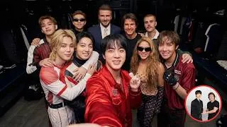 Thumbnail: Jin and BTS Share Unforgettable Moments with Hollywood Stars After Their 2026 World Cup Performance!
