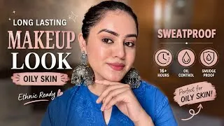 Thumbnail: Long Lasting Sweatproof Makeup for Oily Skin 💦✨ Humidity Proof Glam | Kp Styles