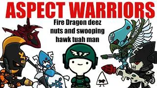 Thumbnail: Aspect Warriors! (I hate this thumbnail too)| Warhammer 40k Lore