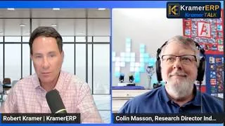 Thumbnail: Colin Masson Joins KramerTALK To Discuss How AI Is Changing Manufacturing & Industrial Ops. Trailer