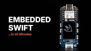 Thumbnail: Embedded Swift on the XIAO ESP32-C6: A Tilt-Controlled OLED Demo