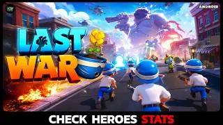 Thumbnail: How to Check Hero Stats in Last War Survival Game?