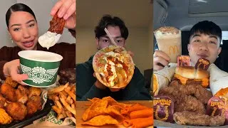 Thumbnail: TIKTOK Mukbang Compilation | McDonald’s, Wingstop, Raising Cane’s, Chipotle & More! 🍔🍗🌮🌯
