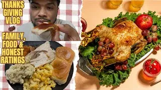 Thumbnail: Thanksgiving Dinner with Family 🦃 | Ultimate Holiday Food Review & Feast